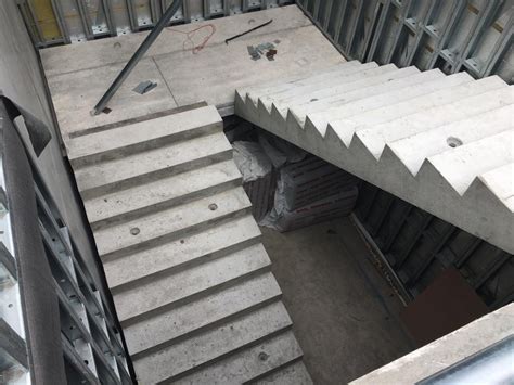 Stairs can cause injury that can be avoided by installing a handrail. Precast Concrete Stairs and Landings - Croom Concrete