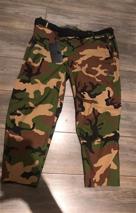 The North Face Brand New The North Face Black Camo Pants Size M Grailed