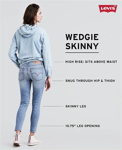 Levis Womens Skinny Wedgie Jeans And Reviews Women Macys