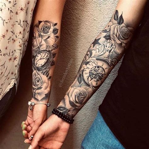 Forearm Sleeve Tattoo Ideas For Females Ilaaathatdumb