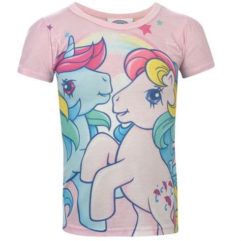 Girls Official Vintage My Little Pony T Shirt Pony Clothing My