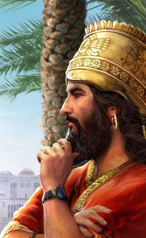 King Nebuchadnezzar Of Babylon Rei Nabucodonosor Da Babilônia Photo