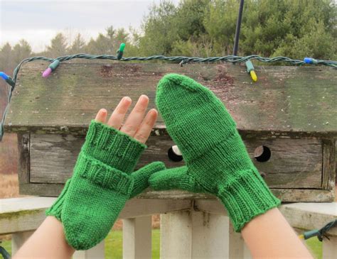 Foliage Green Convertible Mittens Love This Bright Green Mitten To Go