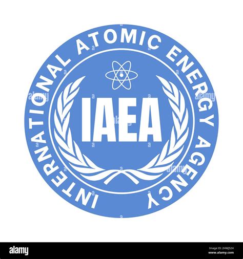 Iaea International Atomic Energy Agency Symbol Icon Stock Photo Alamy
