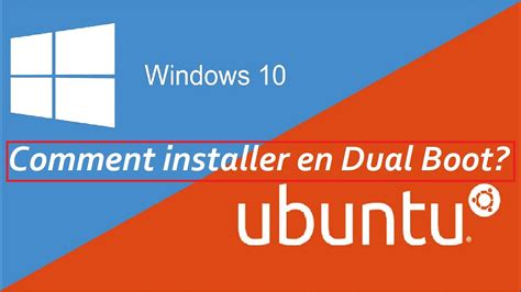 Tuto Installer Ubuntu En Dual Boot Avec Windows 10 Full Hd Youtube