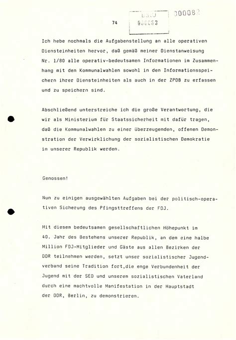 98,85 % lautet das offizielle ergebnis für die einheitsliste. Referat Erich Mielkes auf einer Dienstbesprechung kurz vor ...