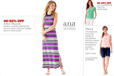Jcpenney, located at woodfield mall: Jcpenney Tall Women Clothes ~ Low Wedge Sandals