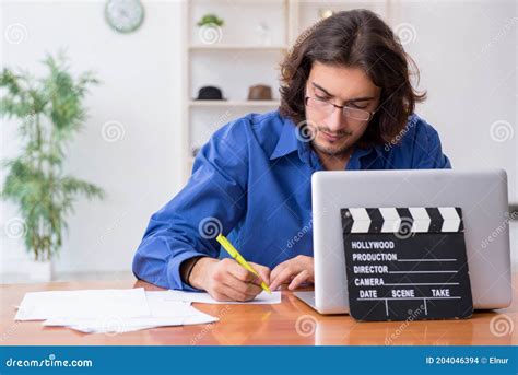 Movie Director Working In The Studio Stock Photo Image Of Actor