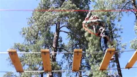 Flagstaff Extreme Adventure Course Kids Course 1 Youtube