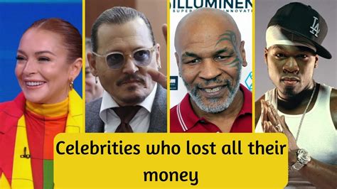 Celebrities Who Lost All Their Money Youtube