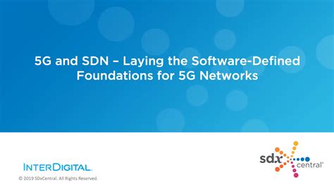 5g And Sdn Laying The Software Defined Foundations For 5g Networks