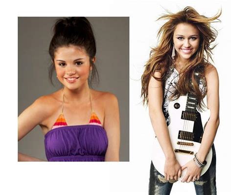 Miley Vs Sel Miley Cyrus Vs Selena Gomez Fan Art 15385521 Fanpop