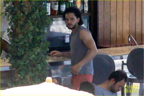Kit Harington Goes Shirtless Bares Ripped Body Again In Rio Photo