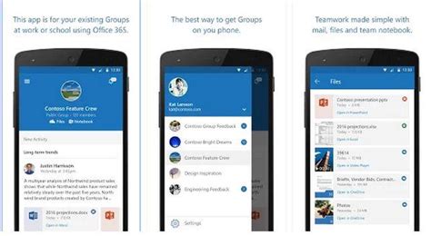 Microsoft Outlook Groups Disponibile Sul Play Store Android Blog Italia