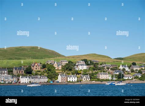 Campbeltown Harbour Argyll Kintyre Peninsula Hi Res Stock Photography