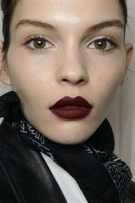 10 Winter Make Up Looks And Ideas For Brown Eyes And Dark Lips 2015