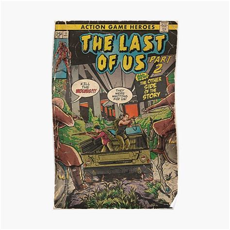 The Last Of Us 2 Ambush Fan Art Comic Cover Poster For Sale By