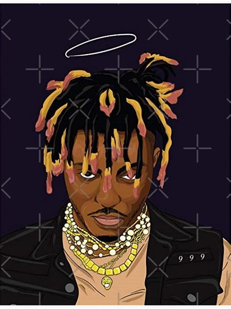 Please do not post juice wrld type beats or similar creations here if they do not involve him directly. "Juice wrld cartoon design" Photographic Print by BigN0X | Redbubble