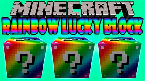 Minecraft Epico Mod Rainbow Lucky Block 1710