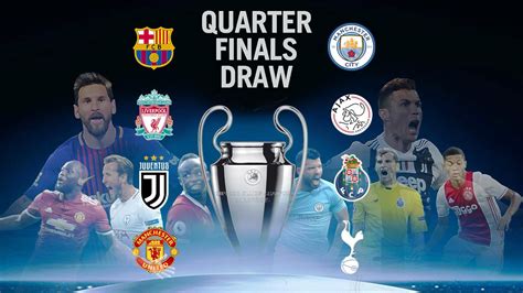 A total of 16 teams competed in the knockout phase. UEFA Champions League quarter-final draw start time, live ...