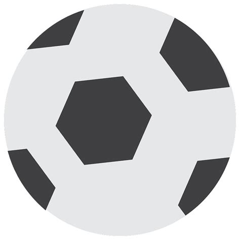 File Emoji U26bd Svg Soccer Ball Emoji Transparent Png Download