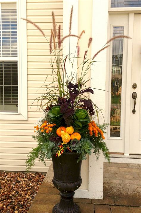 88 Amazing Fall Container Gardening Ideas 49