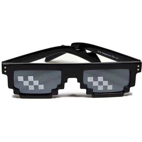 Deal With It Glasses 8 Bits Mosaic Pixel Sunglasses Men Women Party Eyewear Retro Dealwithit