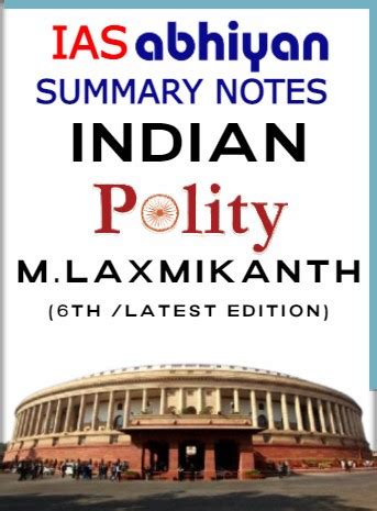 Indian Polity By M Laxmikanth Summary Notes Th Edition Hot Sex Picture