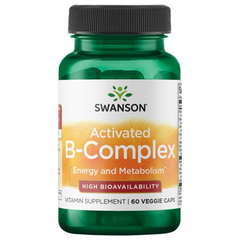 buy vitamin b complex in veggie capsules swanson health products