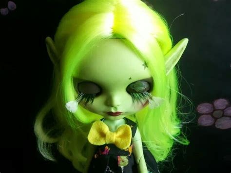 Marciana Mila Mami Custom Blythe Dolls Blythe Halloween Face