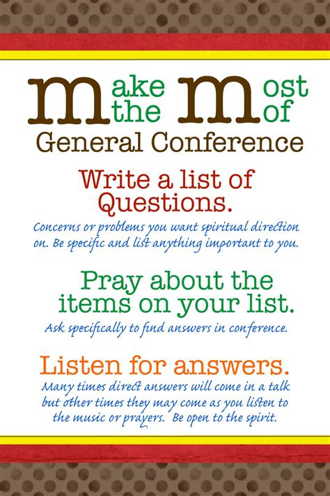 M&M General Conference | Conference and General conference