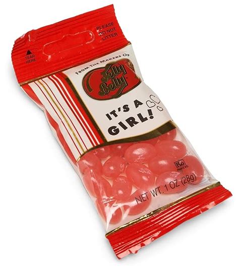 Jelly Belly Its A Girl Cotton Candy Jelly Beans 1 Ounce Bags Pack Of 36