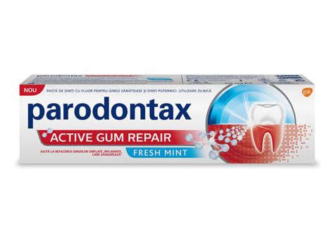 Pasta Dinti Parodontax Active Gum Repair Fresh Mint 75 Ml Pret
