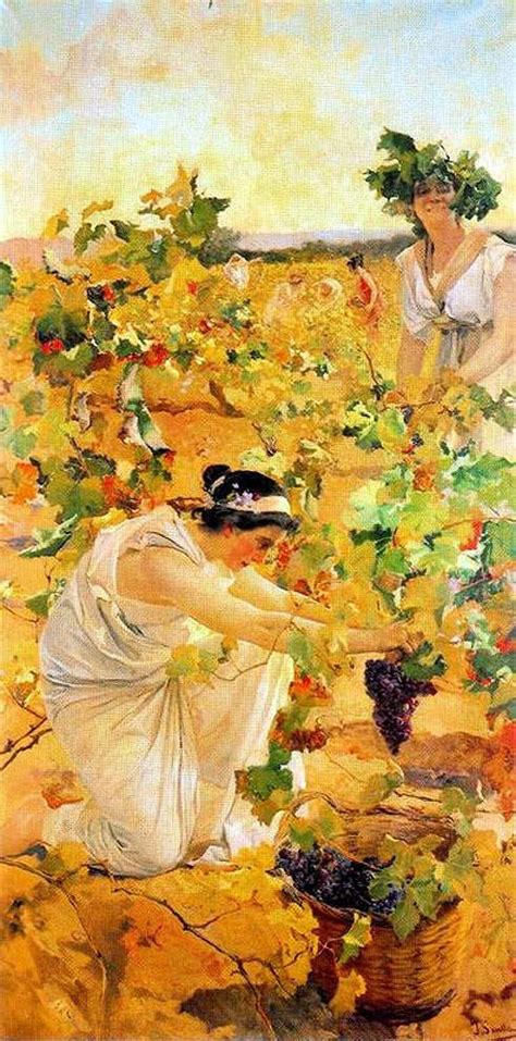 Grape Harvest Хоакин Соролья