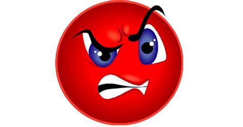 Red Angry Smiley Clipart Best
