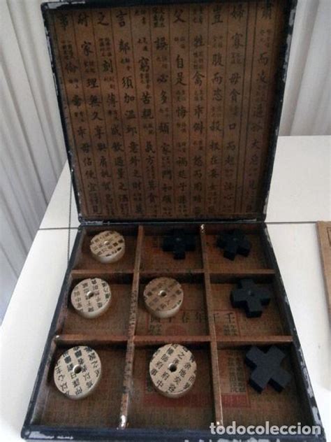 Parchís, monopoly, ajedrez, solitario, bingo, mahjong. juego de tres en raya chino en madera lacada - Comprar Juegos de mesa antiguos en todocoleccion ...