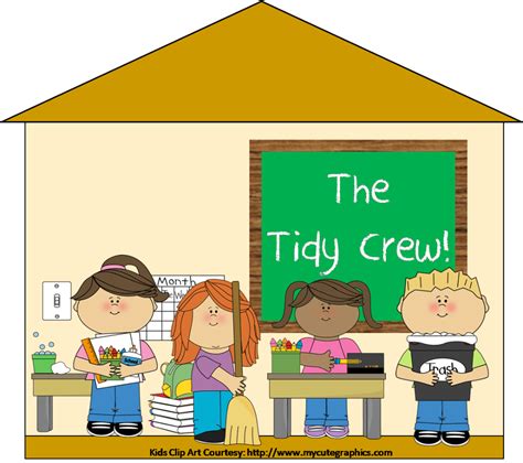 Free Clipart Of Students Cleaning Up A Classroom Clip Art Library
