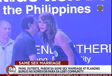 watch president duterte says yes to same s x marriage attracttour