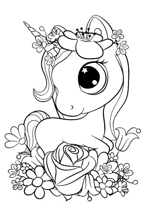 These coloring sheets are also perfect for unicorn themed parties. Единорожик - Милашки - Раскраски антистресс