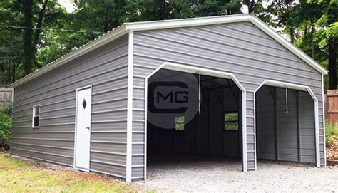 2 Car Garage Two Car Metal Garages For Sale At Lowest Prices