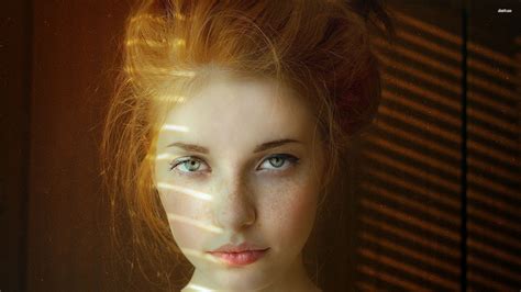 1162180 Face Women Redhead Model Portrait Green Eyes Dress Freckles Fashion Hair Nose