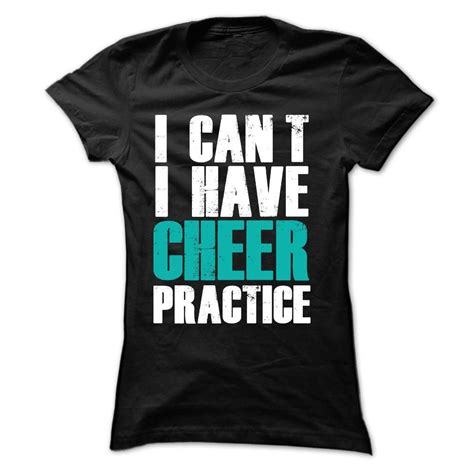 I Cant I Have Cheer Practice Cheerleading T Shirts Cheerleader Tee Shirts Oversized Hoodie