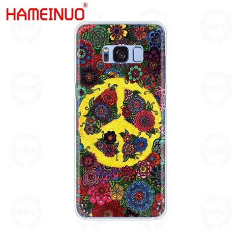 Hameinuo Hippy Hippie Psychedelic Art Peace Cell Phone Case Cover For Samsung Galaxy S9 S7 Edge