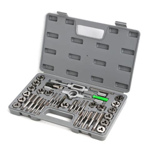 40 Piece Tap And Die Set Metric Sizes Essential Threading Tool