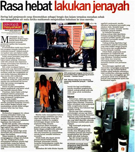 Maklumat terkini mengenai kemalangan dan kejadian berlaku di malaysia. SSWA3013 kerja sosial dalam pusat pemulihan: Mohamad ...