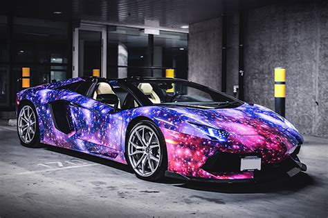 Grab now for your phone. Lamborghini Aventador Roadster Galaxy by DXSC | HiConsumption