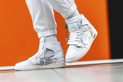 The Europe Exclusive Off White X Air Jordan 1 White Drops In Three Days