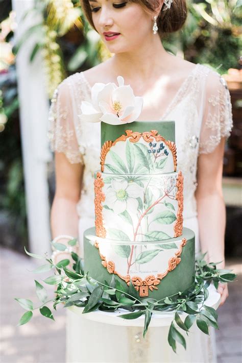 Vintage Botanical Wedding Inspiration Aisle Society