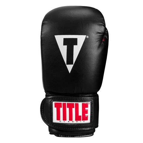 Title Classic Boxing Gloves Title Boxing Gear