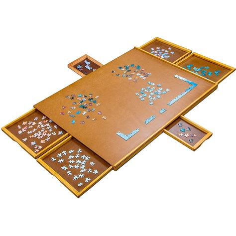 Jumbl 1500 Piece Puzzle Board 27 X 35 Wooden Jigsaw Puzzle Table